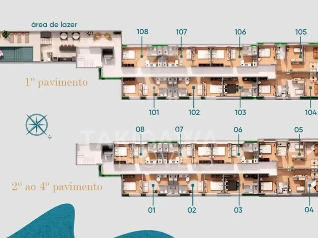 Imagem 16: Apartamento para Venda em Florianópolis, Cachoeira do Bom Jesus, 1 Dormitório, 1