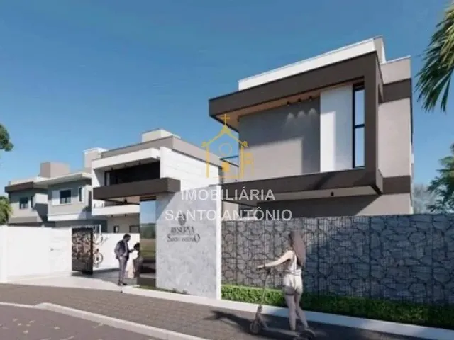 Imagem: A casa em condomínio possui 2 Dormitórios, 2 Suítes, 3