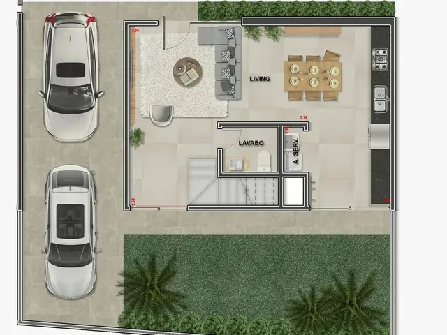 Imagem 6: Casa para Venda em Florianópolis, Santo Antônio de Lisboa, 2 Dormitórios, 2 Suítes, 3
