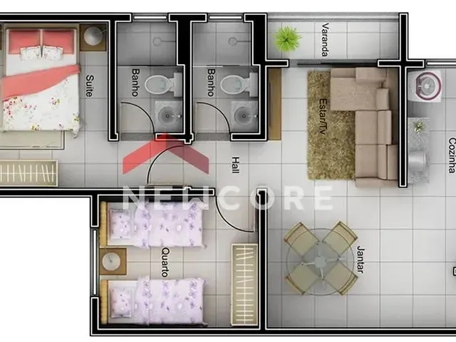 Imagem: Apartamento em Rua Oscar Bernardes da Costa