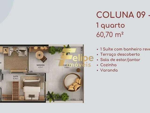 Imagem 5: MAIS NOVO EMPREENDIMENTO SURGINDO! APARTAMENTO DE 03 QUARTOS, SENDO 01 SUÍTE, LAZER