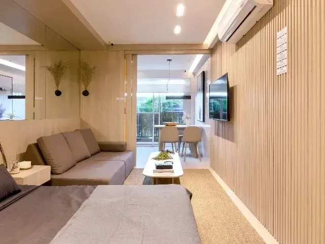 Imagem: Studio Moderno no Santo Cristo, com Varanda