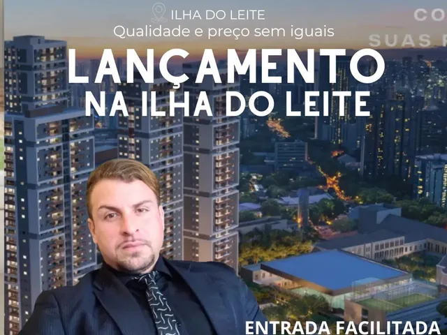 Imagem: Lançamento na Ilha do Leite. Apartamento