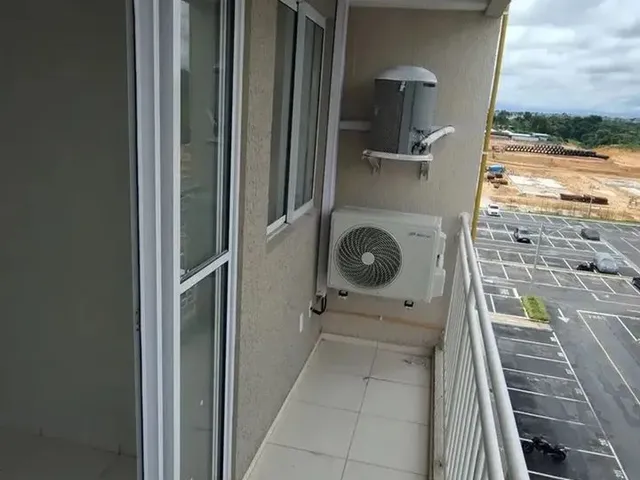 Imagem 16: Apart.,Semi-Mobiliado, Suíte,Varanda,Elevador,Gás, 2 Ar Splits,6°,Caução