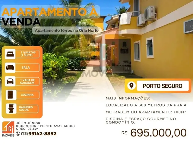 Imagem: Apartamento Térreo na Orla Norte de Porto