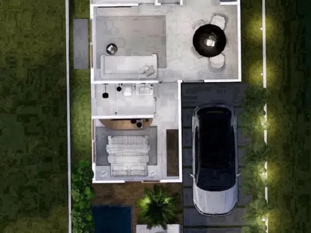 Imagem: A casa em condomínio possui 2 Dormitórios, 2 Banheiros, 2