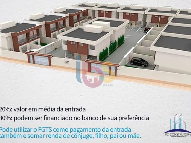 Imagem: Casas Duplex com 2 e 3 Quartos