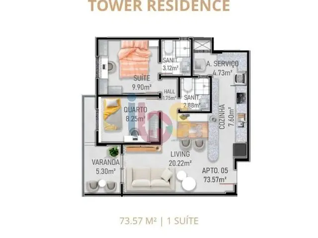 Imagem 6: Excelente Apartamento na Planta na Cidade de Itabuna