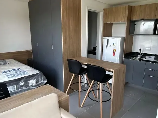 Imagem 3: Studio Mobiliado com Vaga de Garagem para Alugar em Curitiba Próximo a Ufpr