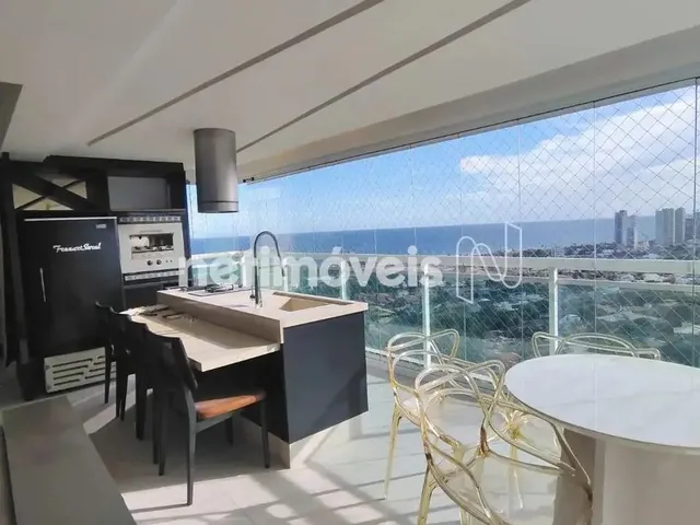 Imagem 12: Apartamento 3 Quartos com Vista Mar em Piatã Totalmente Mobiliado e Pronto para Morar