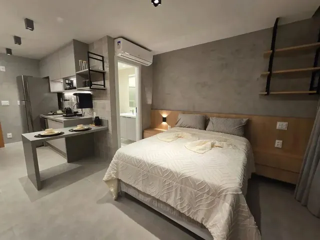 Imagem: Studio 27M² Mobiliado e Climatizado no