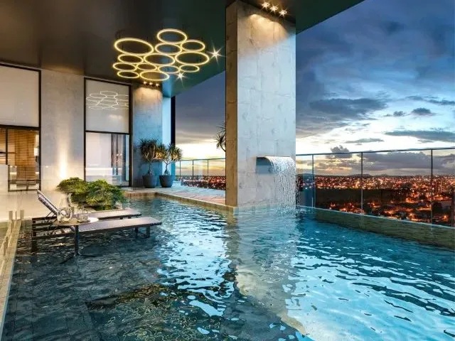 Imagem: O Primeiro com Sky Lounge com Piscina com