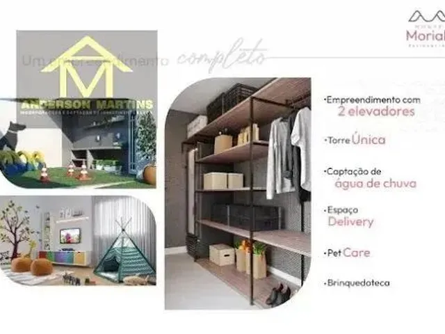 Imagem 2: Imóvel para Venda com 46 Metros Quadrados com 2 Quartos em Aribiri - Vila Velha - Es