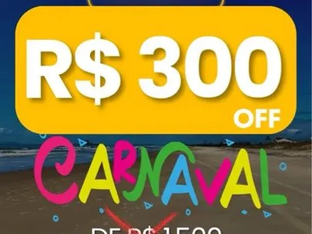 Imagem: Aluguel de Casa para o Carnaval com Desconto!