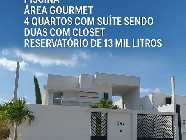 Imagem: Casa 4 Quartos- Bairro Maria do Carmo (Vaquejada)