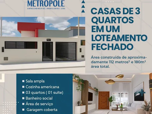 Imagem 2: Casa com 03 Quartos, Loteamento Fechado, Vila dos Eucaliptos, Rua do Catu