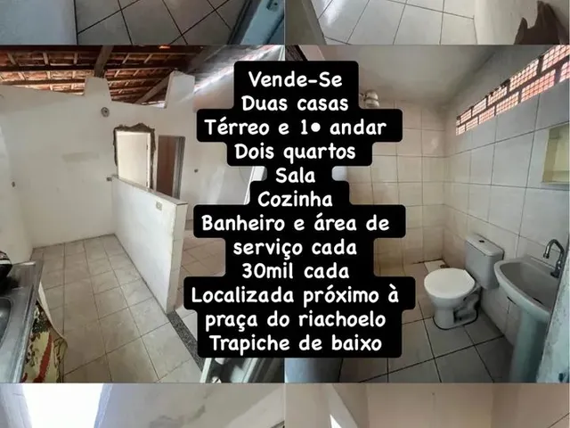 Imagem: Casas no Trapiche de Baixo Térreo e Primeiro