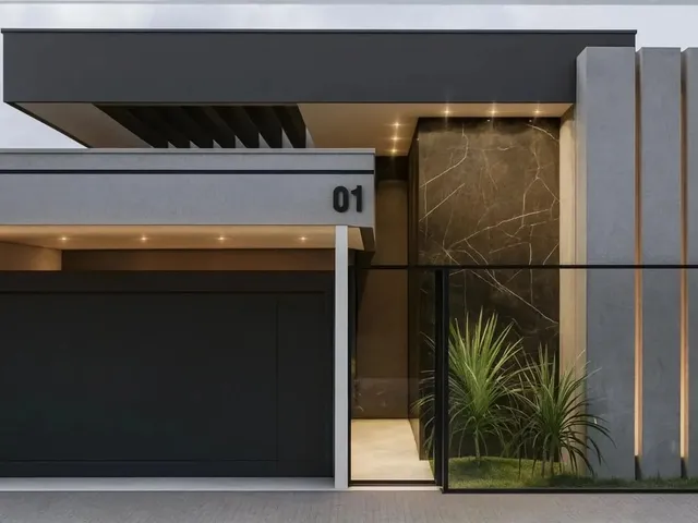Imagem: A casa possui 3 Dormitórios, 2 Suítes, 3 Banheiros, 2