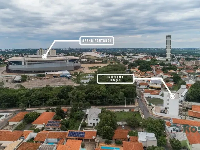 Imagem 2: Apartamento para Locação com Guarda-Roupa e Ar Condicionado no Quarto, Ao Lado da Arena