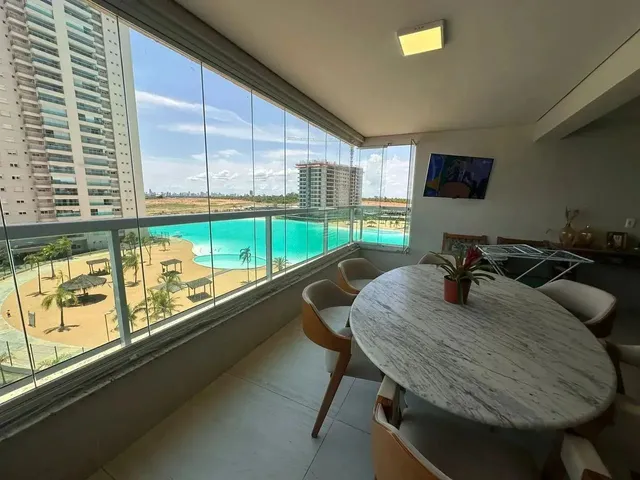 Imagem 1: Apto no Brasil Beach Mobiliado - 138M²-3 Suítes-Ribeirão do Lipa - Cuiabá - Mt
