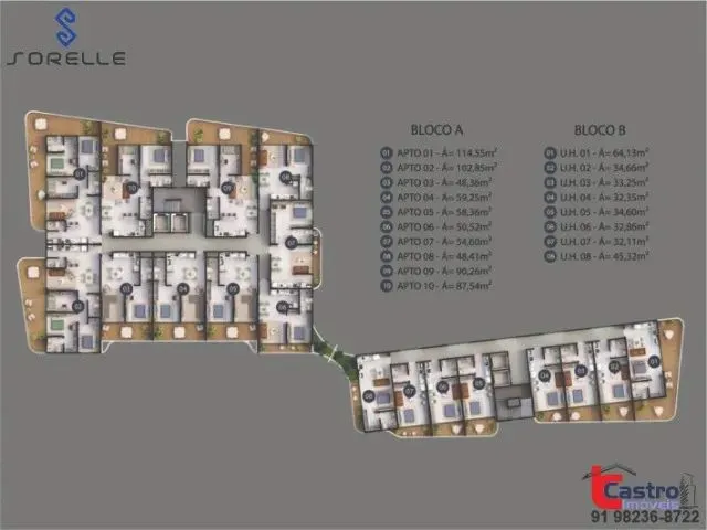 Imagem 15: Sorelle - Aptos Studios de 32M² a 64M². C008