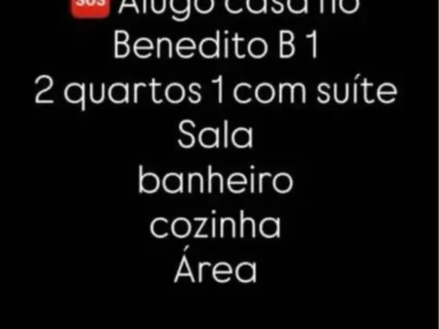 Imagem: Alugo Casa no Benedito Bentes 1