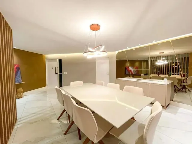 Imagem 3: Apartamento À Beira Mar com 4 Quartos Totalmente Mobiliado e Decorado