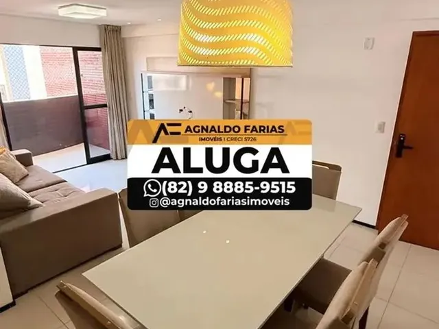 Imagem: Alugo Apartamento Mobiliado C/ 98M² em