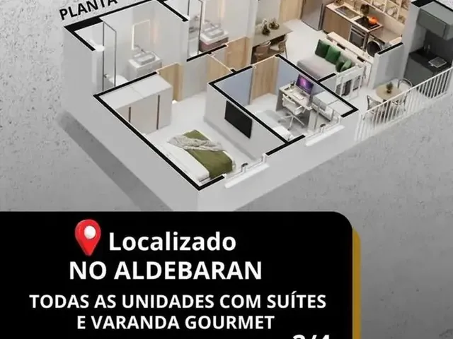 Imagem 2: Apartamento para Vender e Alugar no Reserva Aldeprime , Antares, Maceió, Al