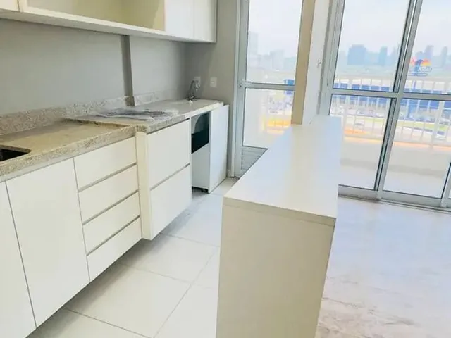 Imagem: O apartamento possui 2 Dormitórios, 1 Banheiro, 1 Vaga na