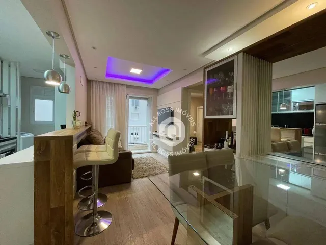 Imagem: O apartamento possui 2 Dormitórios, 1 Suíte, 2 Banheiros,