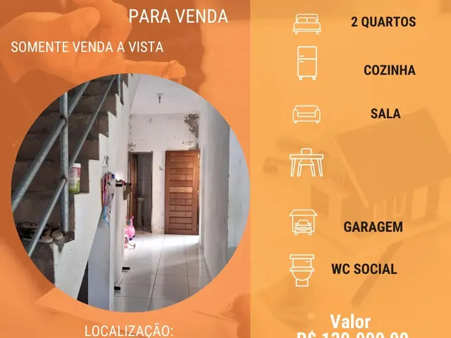 Imagem: Vendo Casa na Janaina