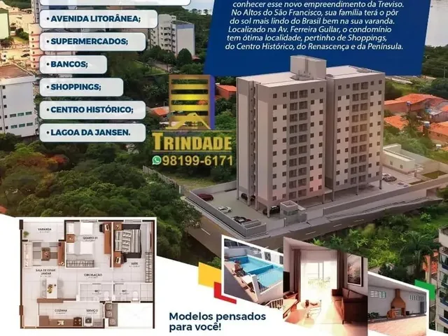 Imagem 7: Excelente Apartamento no Sao Francisco ,Perto do Centro Historico ,1 Torre , 2 e 3 Quartos