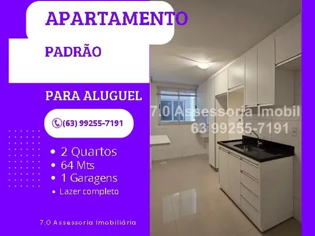 Imagem 1: Aluguel - Super Apartamento de 2 Quartos (1 Suíte