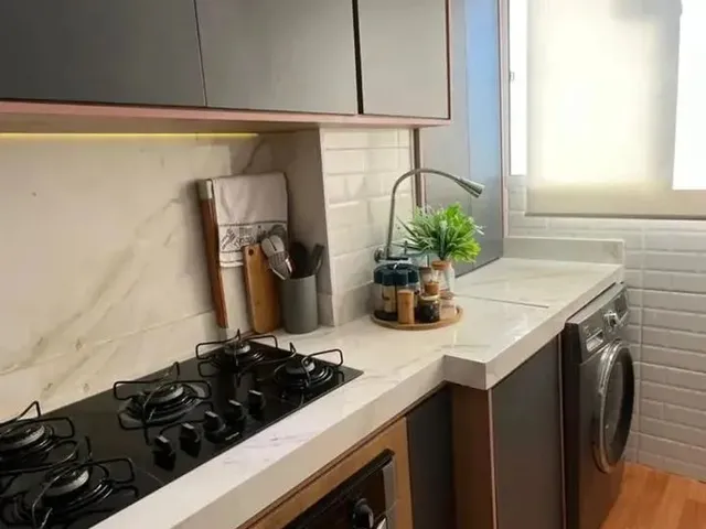 Imagem 15: Parque Maracaibo - Lindo Apt Todo Planejado C/ 02 Qts (01 Suíte) + Área Gourmet!!!