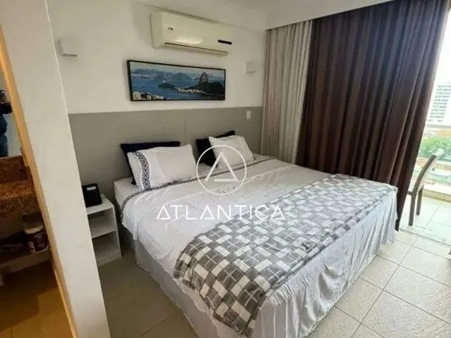 Imagem: Atlântica Imóveis Tem Excelente Flat Mobiliado