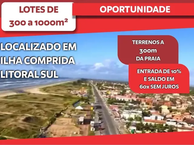 Imagem 4: Lotes na Ilha Comprida 60X Sem Juros