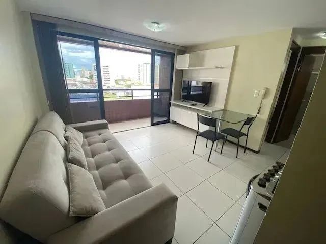 Imagem: Apto 1 Quarto Mobiliado no Cabo Branco