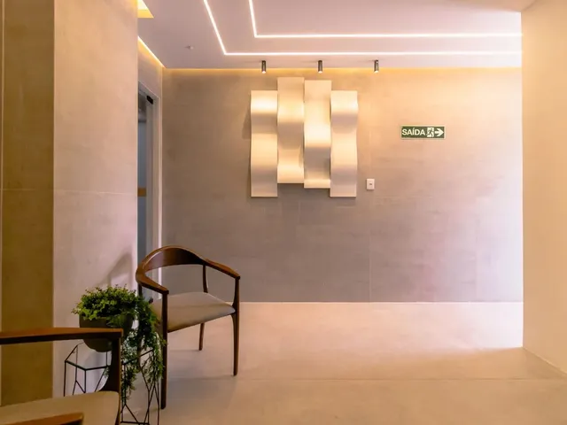 Imagem: O apartamento possui 1 Dormitório, 1 Banheiro, 32m² de Área