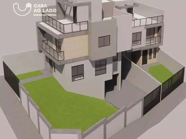 Imagem 1: Casa 133 M² com 3 Quartos e Suíte - Abranches - Curitiba/Pr