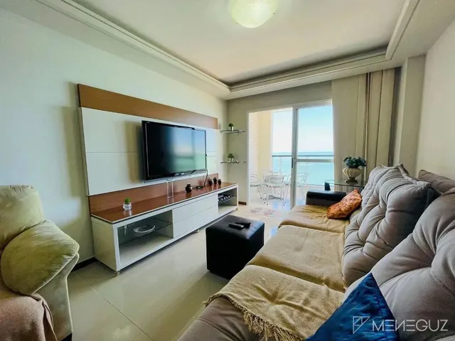 Imagem 1: Apartamento 3 Quartos de Frente Total para o Mar da Praia do Morro, Totalmente Mobiliado