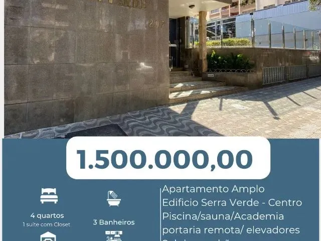 Imagem: Apartamento 4 Quartos Centro Serra Verde