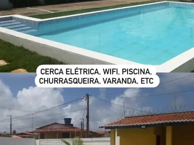 Imagem: A casa possui 3 Dormitórios, 3 Banheiros, Acomodam 20