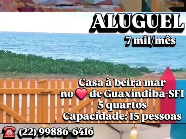 Imagem: Casa Beira Mar Guaxindiba