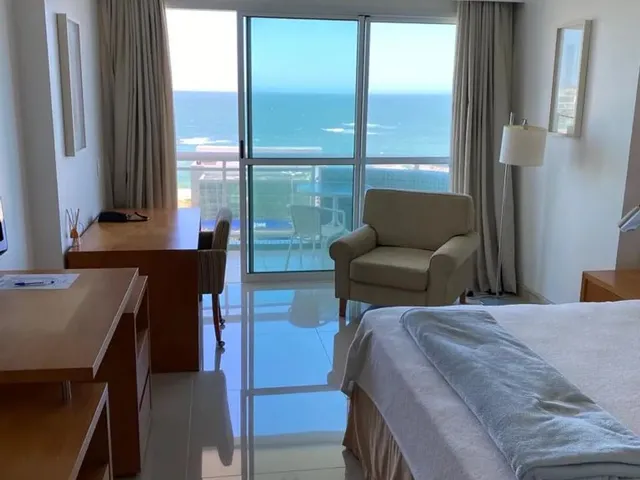 Imagem: O studio possui 1 Dormitório, 1 Banheiro, 1 Vaga na