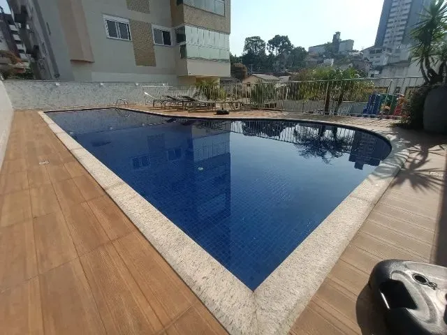 Imagem 3: Apto Mobiliado Novo 2 Dorm 1 Suíte no Centro Área de Lazer com Piscina em Criciúma