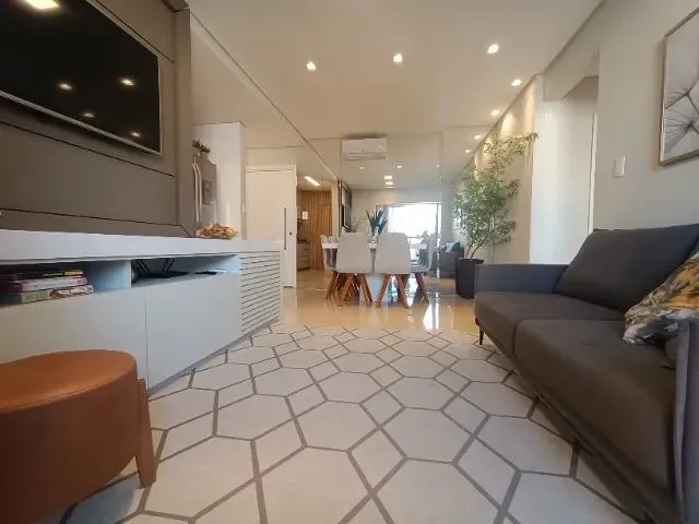 Imagem 6: Apto Mobiliado Novo 2 Dorm 1 Suíte no Centro Área de Lazer com Piscina em Criciúma