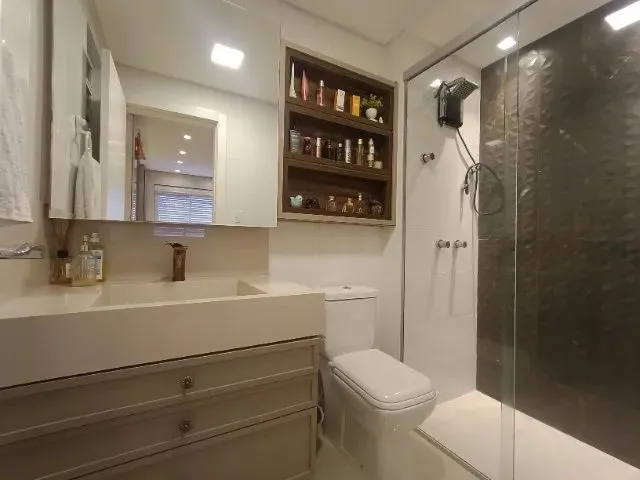 Imagem 4: Apto Mobiliado Novo 2 Dorm 1 Suíte no Centro Área de Lazer com Piscina em Criciúma