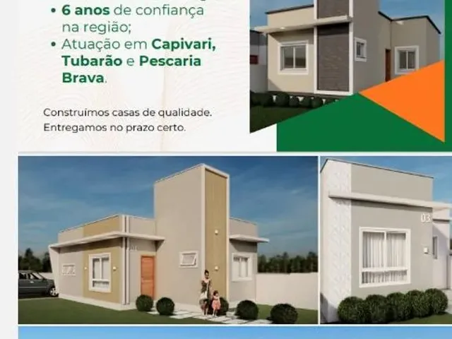 Imagem: Casa Nova À Venda Financiada pela Caixa