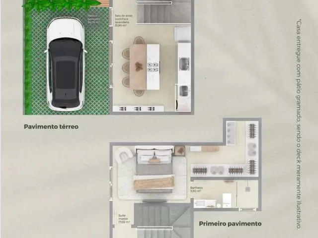 Imagem 7: Empreendimento Oásis- Casas 2Suítes- Centro, Imbituba/Sc
